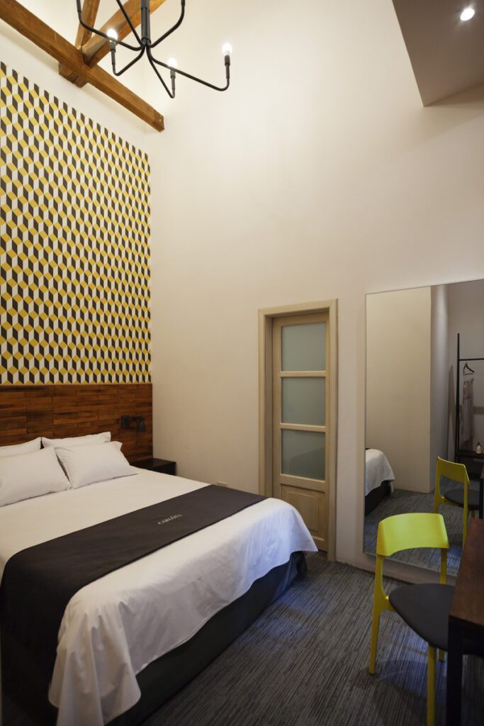 Carlota Hotel, habitaciones